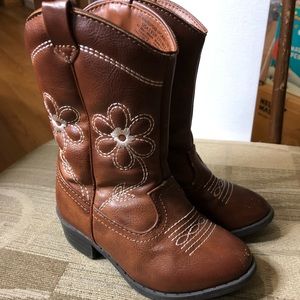 Wonder Nation Brown Cowgirl Boots